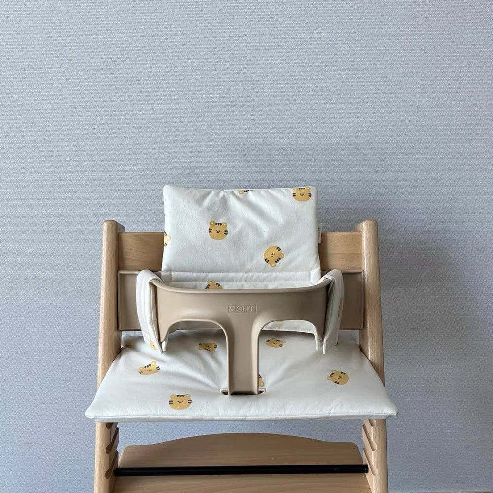 Hot Selling  Baby Back Cushion Seat Cushion Baby Eating Anti-slip Chair Stokke Tripp Trapp Cushion High Chair Seat Pad
