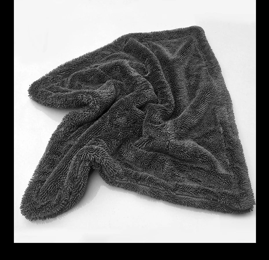 Microfiber Car Cleaning Towel 1200GSM Double-Sided Ultra Absorbent Car Wash Cleaning Cloth Soft Scratch Proof/Lint Washing Towel
