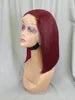Cheap Price Short Human Hair Wig Natural Color Bob Lace Frontal 13*4 Human Hair Wigs Short Straight Hair Bob Wigs Manufactures