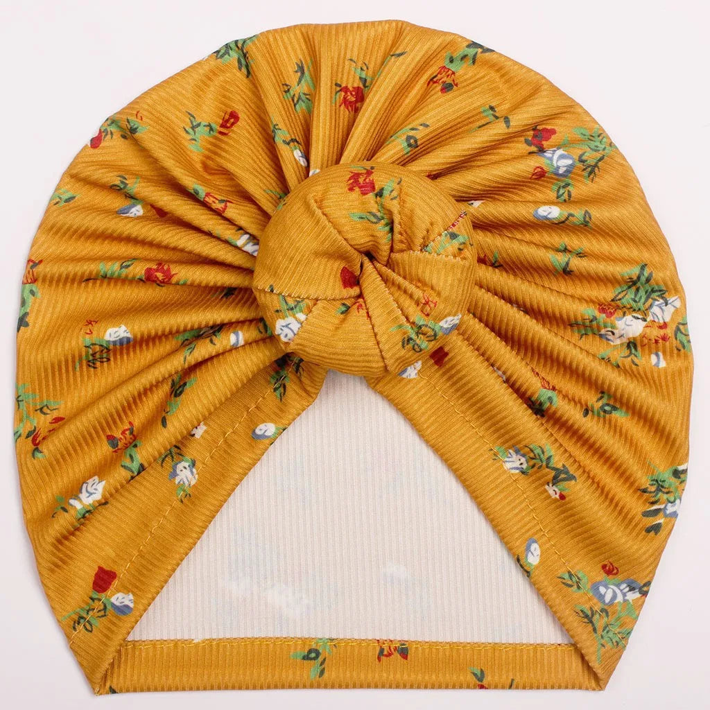 Ins European and American Summer New Baby Hat Children's Thread Printed Donut Door Hat Baby Hat