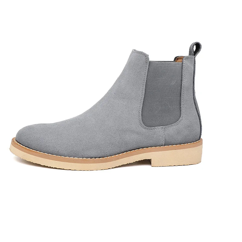 Original Quality Nice Factory Wholesale Men's Ankle Chelsea Boots Leather Work Boots for Men