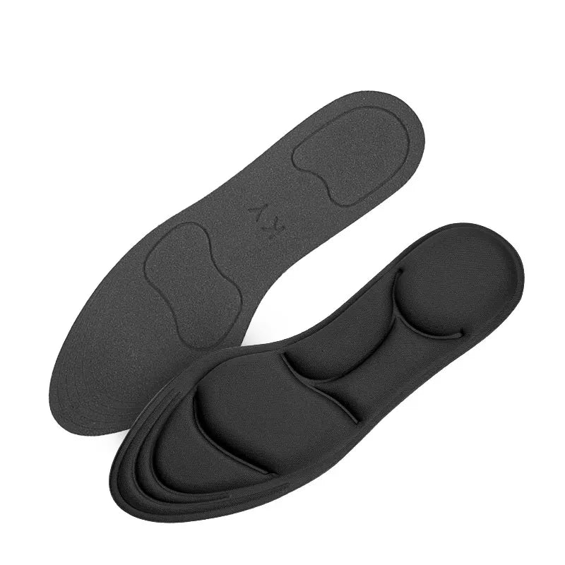 Shoe Insoles Arch Support Insoles Breathable 5D Sponge Barefoot Comfort Insoles and High Heel Inserts