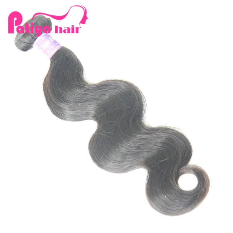 Cheap Hair Vendors Double Drawn Human Hair Body Wave Bundles Natural Black Color Classy Signature Virgin Malaysian Remy Hair