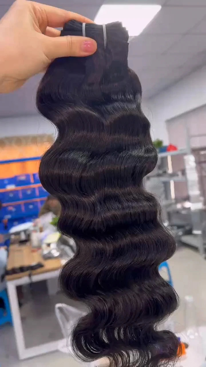 Italy Burmese Curly Raw Hair Extensions Deep Body Wavy One Donor Raw Vietnamese Hair Straight Kinky Curly Human Hair Bundles