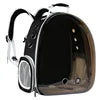 Portable Breathable Oxford Polyester Zipper Transparent Outside Cat Bag Pet Backpack Carrier for Cats