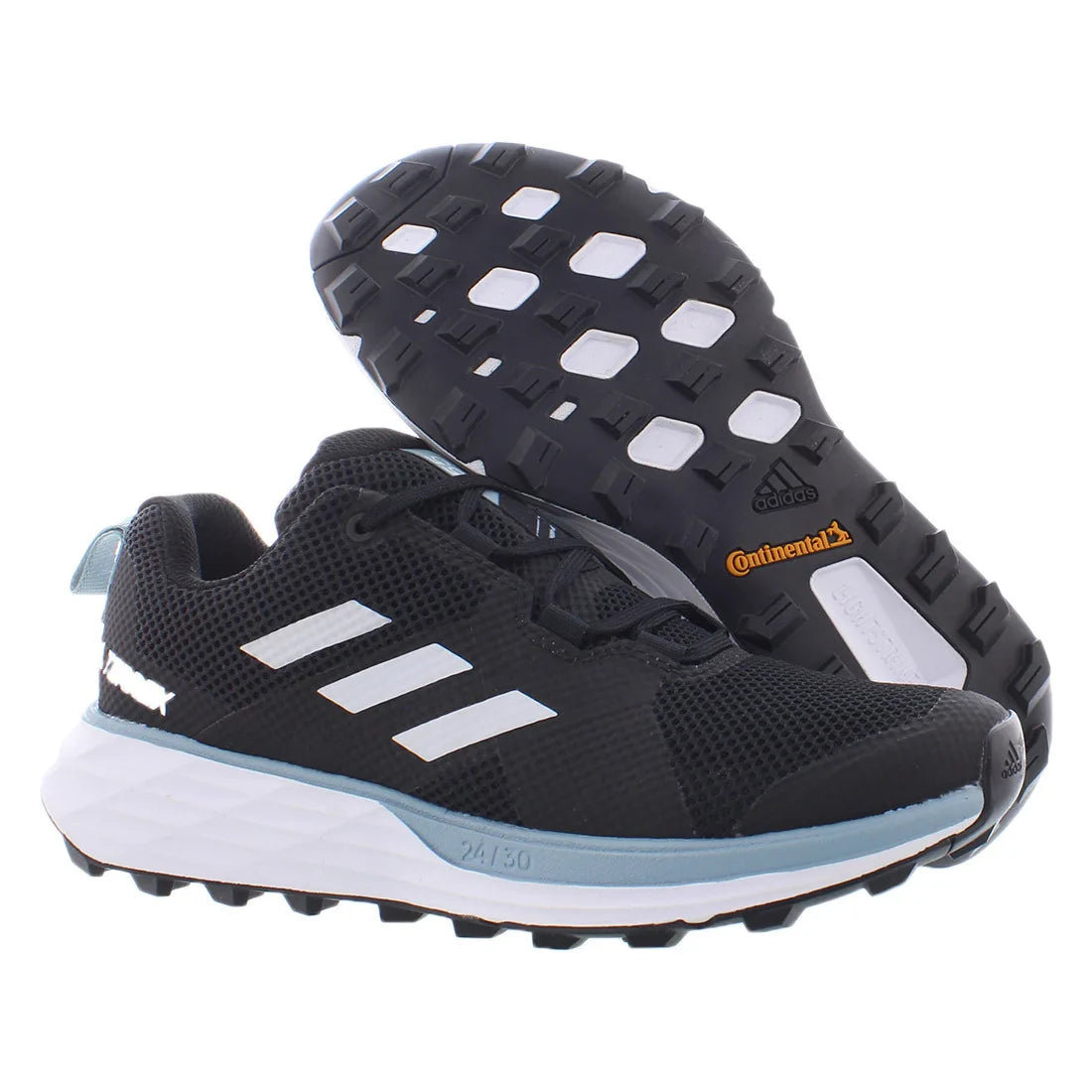 For Terrex Two W Women's Running Shoes Core Black/Cloud White/Ash Grey Color | 100% Authentic Made Vietnam Model MSS-EH1843