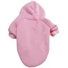Hot-selling Blank Large Dog Hoodie Customizable Windproof Cartoon Design Warm Fleece Pet Sweatshirt Oversized Summer Multiple