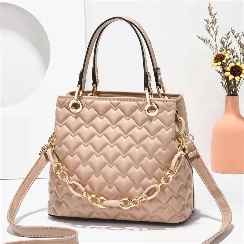 New in 2023 Designer Handbags Famous Brands Leather PU Women Hand Bags Bags for Women Handbags