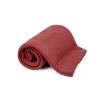 High Quality Eco-friendly OEM Recycled Plastic Pet Travel Solid Knitted Anti-Pilling Four Seasons Lightweight Supersoft Blanket