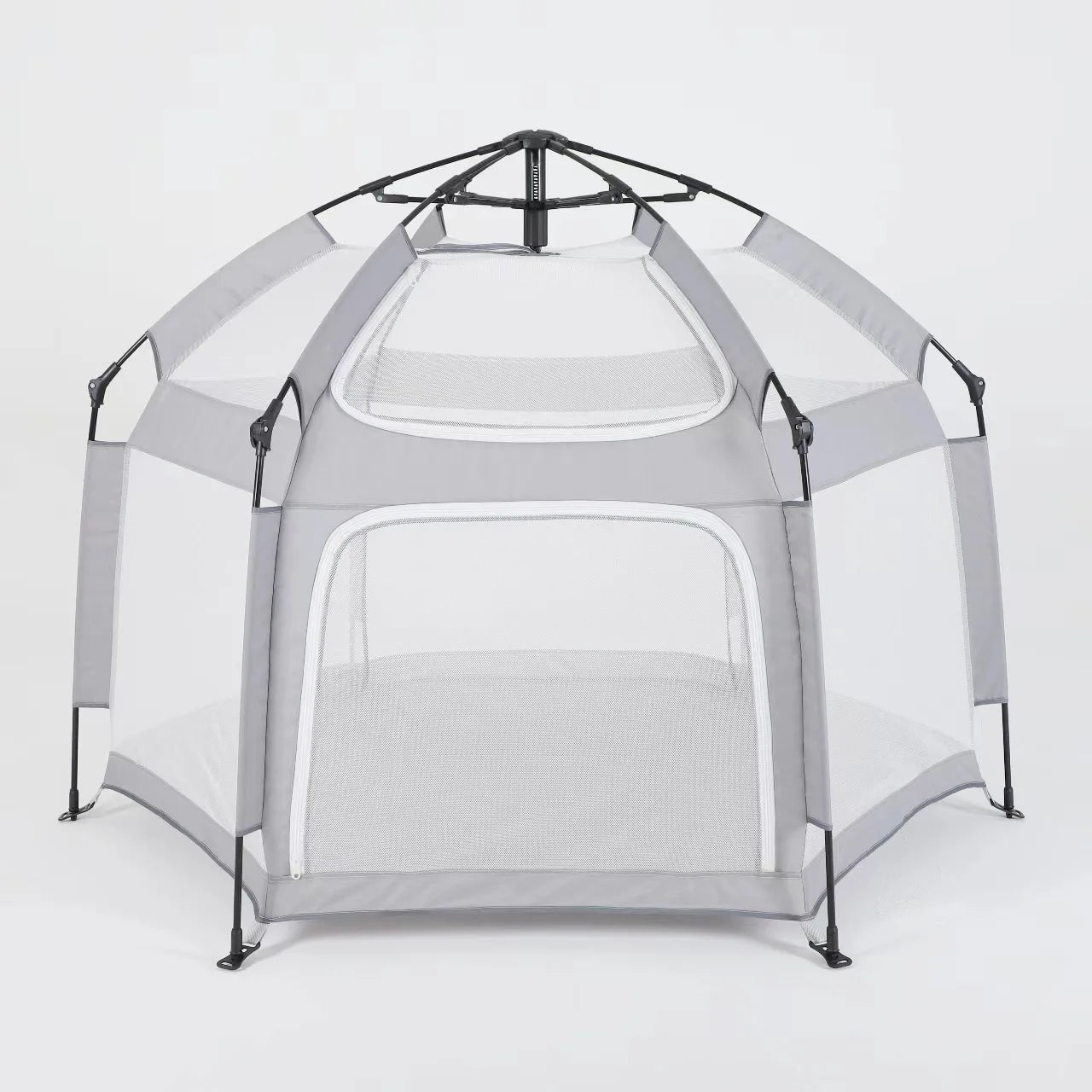 Portable Fully Enclosed Oxford Material Castle Play Tent for Kids Easy Automatic Setup for Camping Beach Outdoor Tours