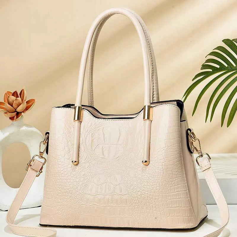 Customised logo Bags Women Handbags Ladies  Leather PU Tote With Zipper Large Capacity Handbags Ladies Bags Women Tote Bags