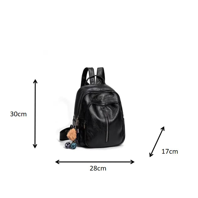 Designer Shoulder Bag Famous for Women Fashion Pu Leather Shoulder Bags High-Capacity Backpack