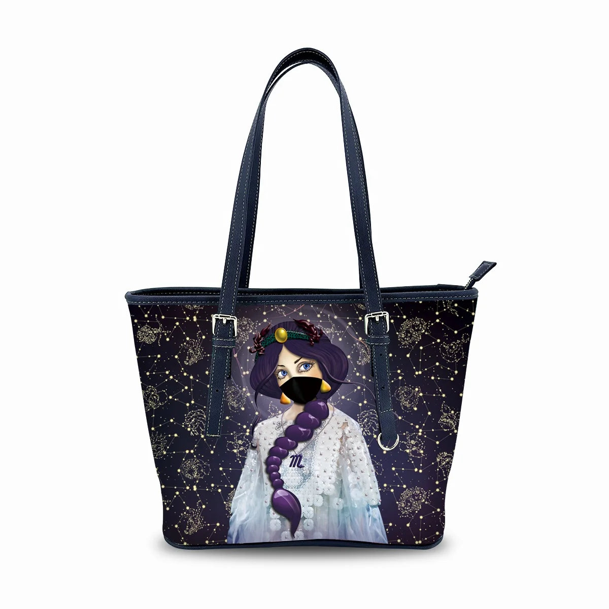 Designer No MOQ Tote Bags With Prints Customization Luxury Brand Ladies Tote Hand Bags Metal Zipper for Handbag