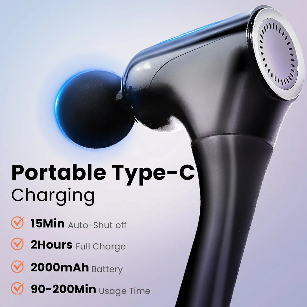 Factory Price Deep Tissue Muscle Massage Gun | Professional Percussion Massager for Gym & Sports Recovery