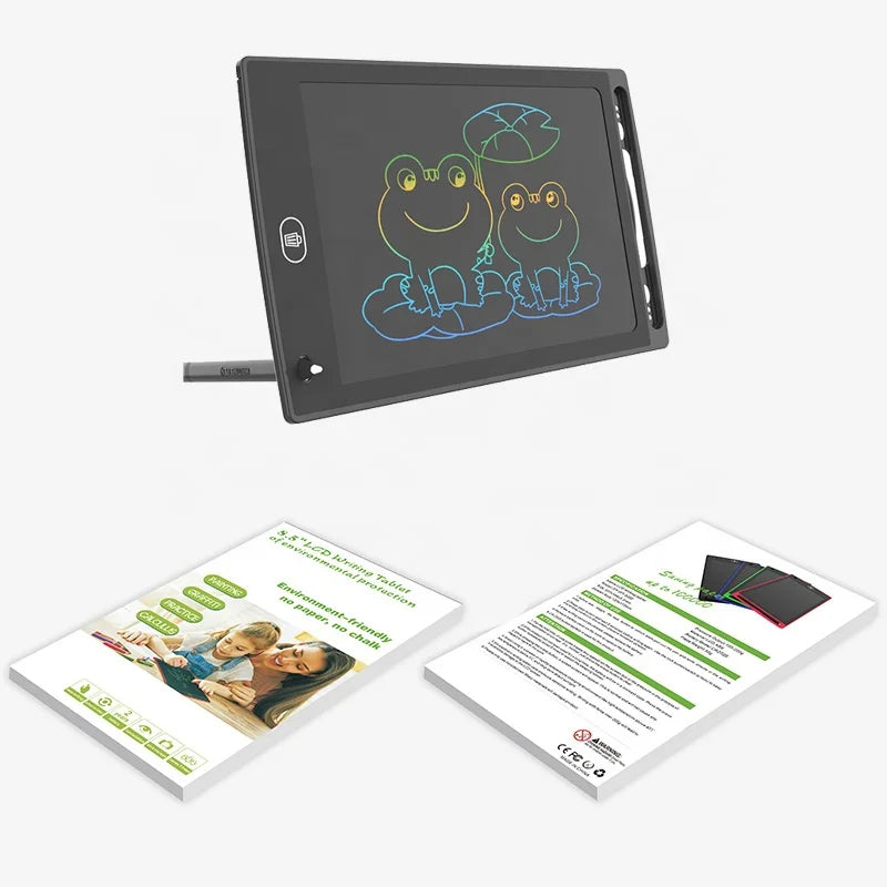 Hot Selling 8.5 Inch Plastic Tablet for Kids Unisex Paperless Robot LCD Writing Pad Drawing Toys Board Education