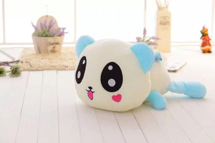 Wholesale Hot Selling LED Kid Gift Plush Stuffed Electronic Plush Toys Light up Pillows Cute Led Panda Plush Pillow