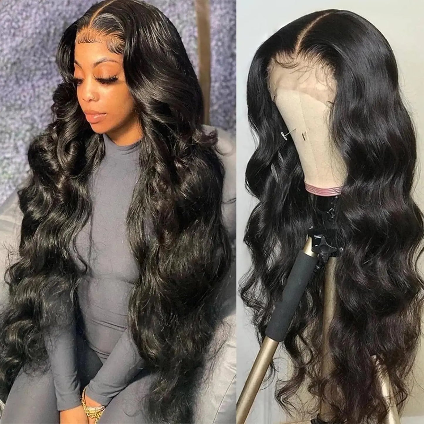 Vietnamese Raw Hair Wigs Hd Lace Wig Pre Plucked Natural Hairline 100% Remy Human Hair HD Lace Frontal