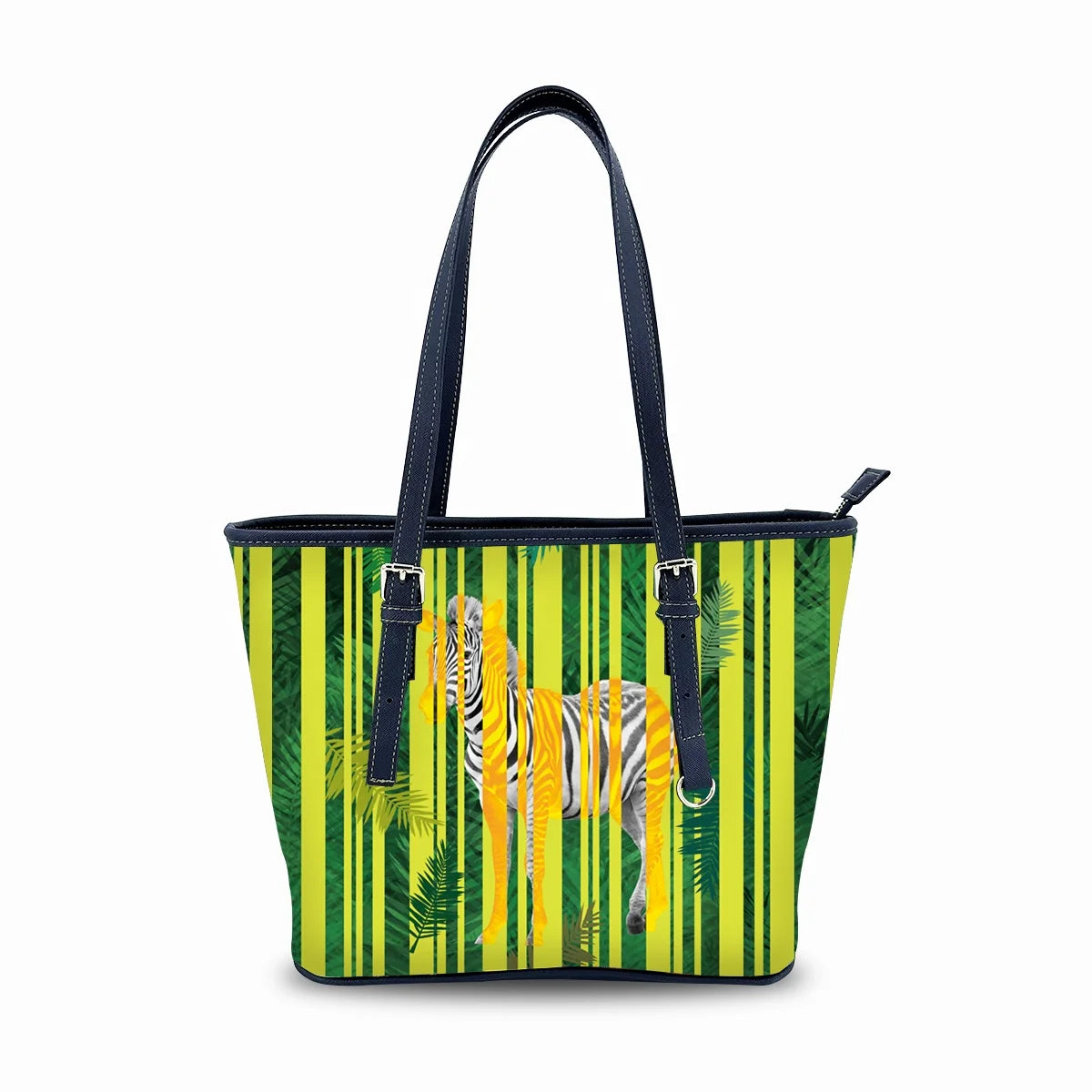 Designer No MOQ Tote Bags With Prints Customization Luxury Brand Ladies Tote Hand Bags Metal Zipper for Handbag