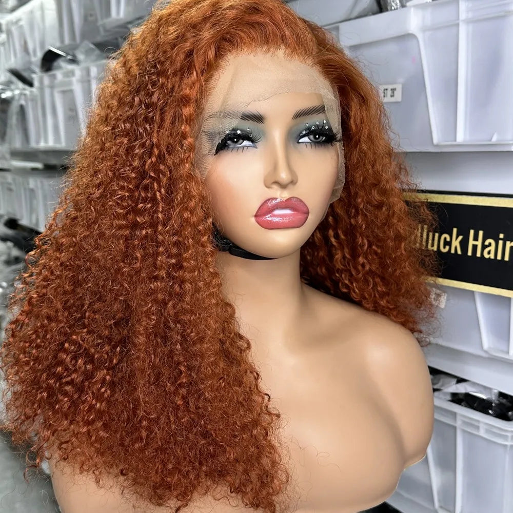 GL Luxury Wigs Bouncy Spring Curly Raw Vietnamese Hair 3D Loose 13x6 Hd Human Hair Lace Front Wig Raw Indian Hair Frontal Wigs