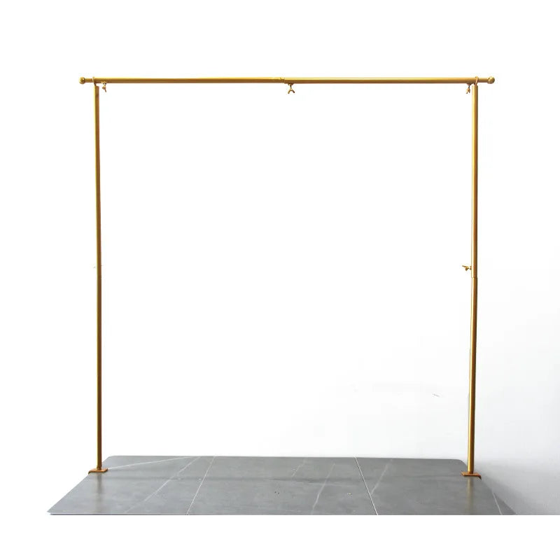 HOT SALE Over the Table Rod Stand With Clamps Adjustable Metal Balloon Table Arch Decoration for Wedding Party Supplies