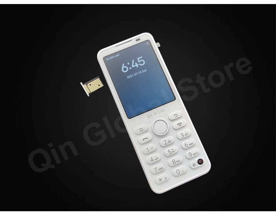 Qin F21 Pro Smart Touch Screen Phone Wifi 2.8 Inch 3GB 32GB Bluetooth 5.0 Duoqin Global Version 2120mAh Android Play Store Phone