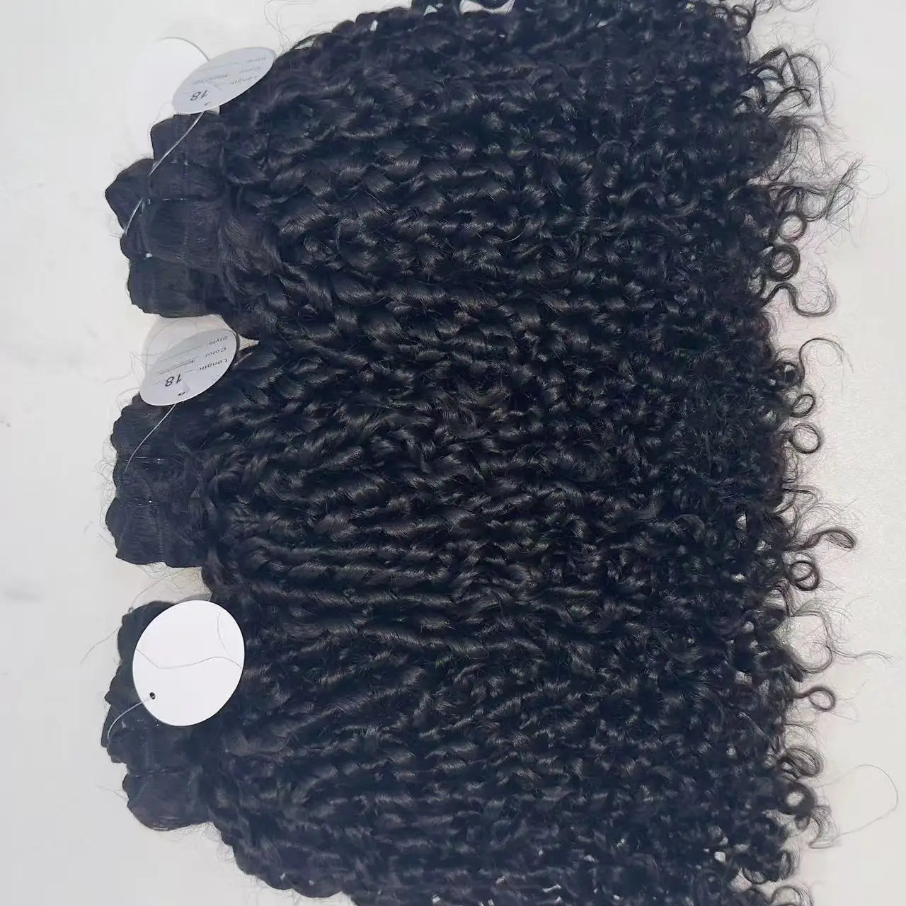Natural Raw Virgin Indian Hair Extensions Cuticle Aligned Natural Straight Bundle Unprocessed Human Hair with Deep Wave Style