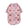 2022 Hot Sale Designer Printed Luxury Pet Dog Hoodies Jackets Wholesale Custom Fashionable Clothing Made From Cotton and Nylon