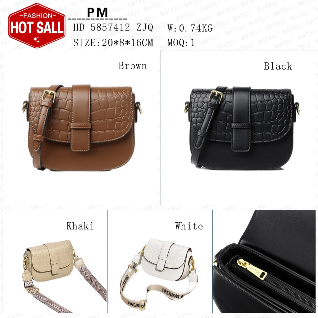 Fashion Pu Leather Crossbody Bags High Quality Women Hand Bags Luxury Handbag Handbags for Women