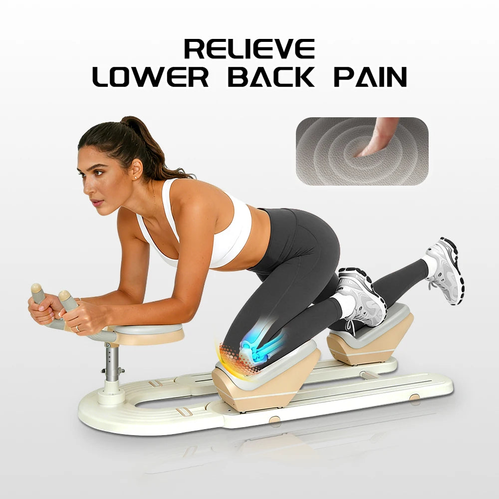 Home Use Waist Trainer Spine Twist Stretch Gym Exerciser-Durable ABS Material Ergonomic Design Waterproof Lightweight for Adults
