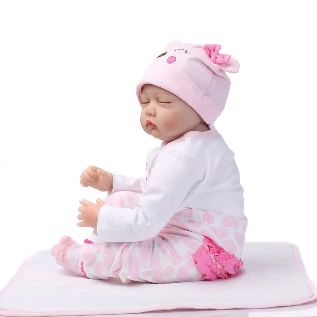 HYrebornbaby Lifelike 22-Inch  Realistic Baby Doll Lifelike Baby Dolls Reborn Baby Doll