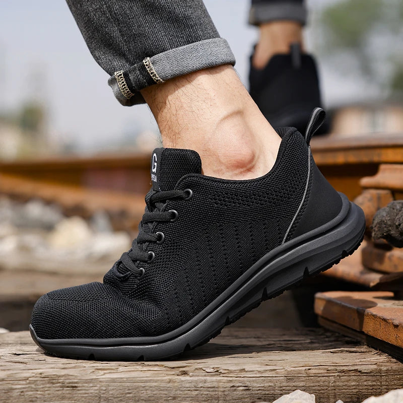 GUYISA  Popular New Trend Brand Factory Directly Supplies Waterproof Non-slip SRC Safety Sports Shoes