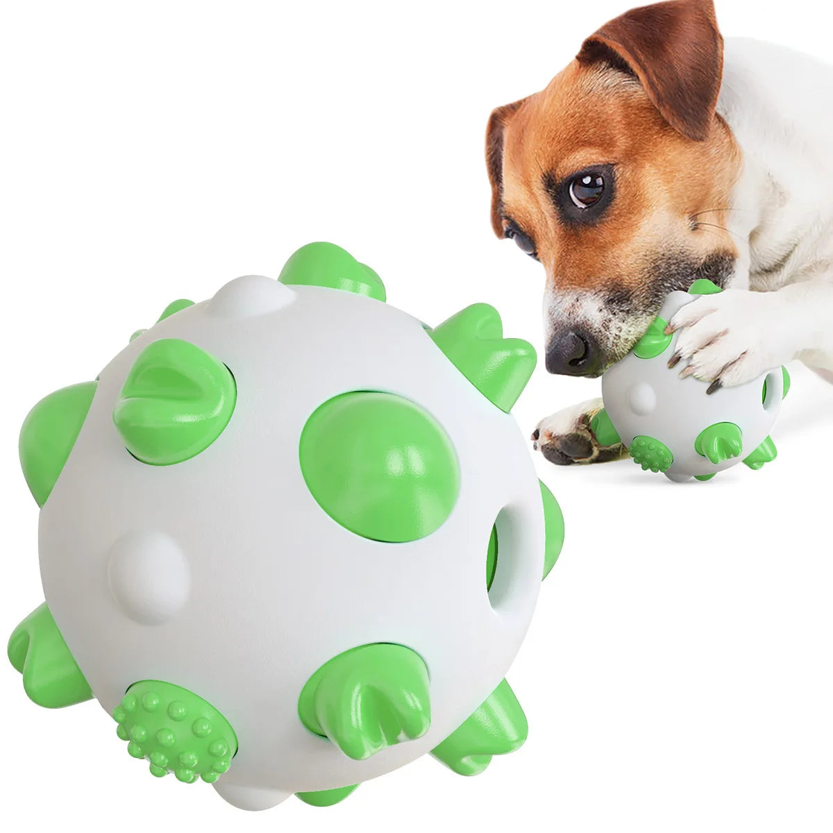 Funland Modern Eco-Friendly Waterproof Natural Rubber Dog Pet Chew Ball Toy for Outdoor Training Carton