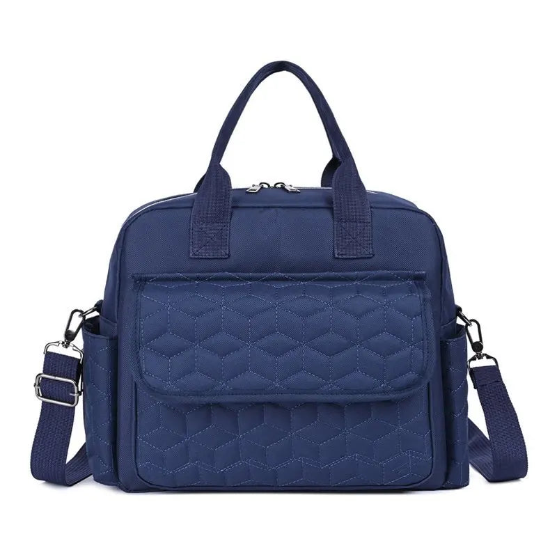 Leisure Multi-function Oxford Waterproof Mommy Bag Large Capacity Diaper Bag OEM Customized Organizer Logo Style