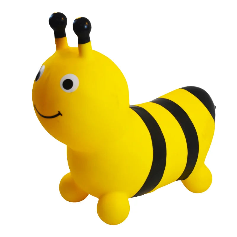 Jumping Bee Kids Toy Jumping Animals  Inflatable Toys Jumping Horse for Toddler Playing