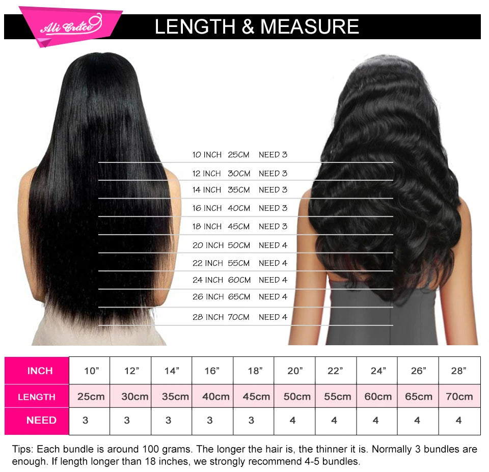 Ali Grace Pro-Series 13x6 Lace Front Wig Brazilian Body Wave Human Hair Wigs Pre-Plucked With Baby Hair 13x4 Lace Frontal Wigs