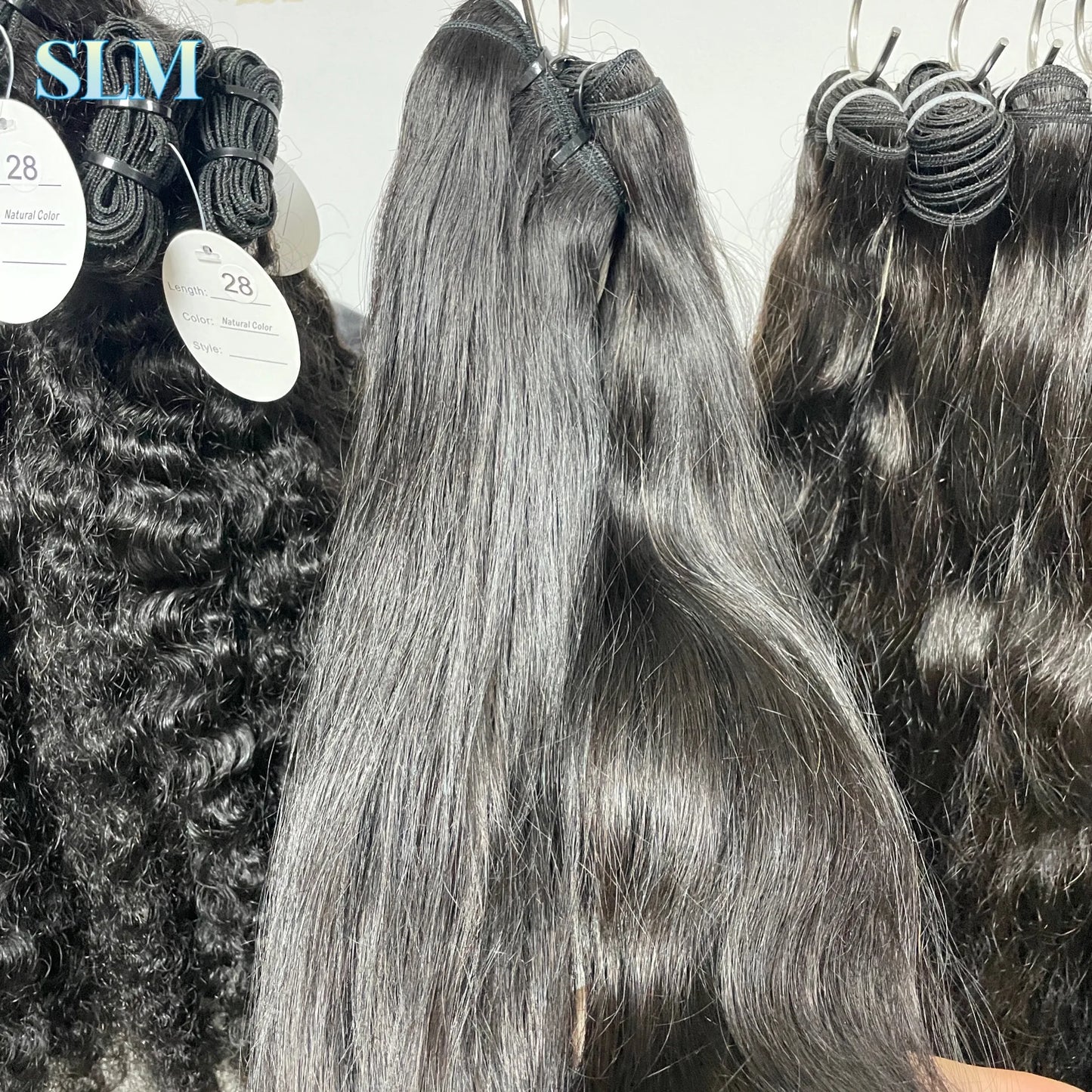 Local USA Stock 100 Gram Burmese Curly Human Hair Extension Natural Black Raw Hair Bundles Unprocessed Hair Weaves for Women