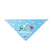Tanpopo Hot Sale Bibs Scarf Polyester Dog Bandana Custom Wholesale Pet Birthday Party Cosplay Supplies Lovely Print Decoration