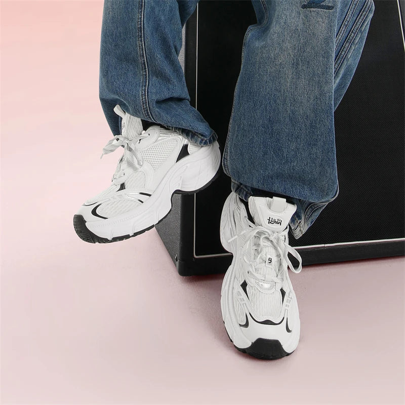 Greatslides Custom Sneakers Comfortable,Ladies Fashion Sneakers,Sporty Custom Logo Sneakers for Women Walking Shoes