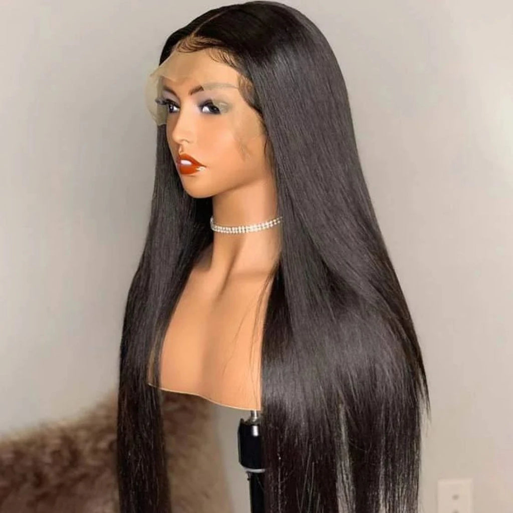 Raw Vietnamese Human Hair 13*4 Lace Front Bone Straight Human Hair Wigs Wholesale