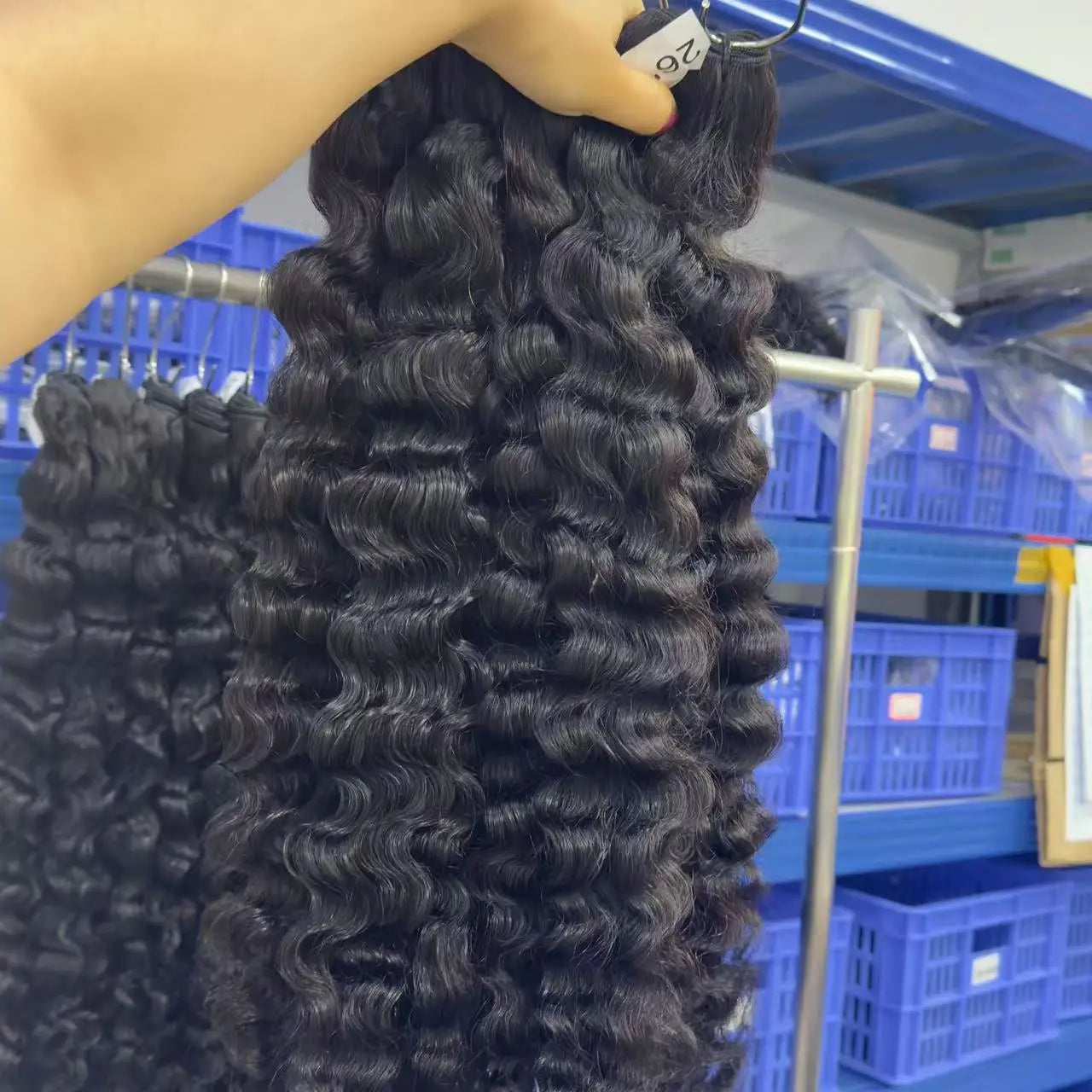 100% Virgin Raw Vietnam Burmese Curly Hair Extensions Factory Price Luxury Vietnam Human Hair Bundles