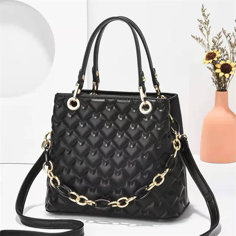 New in 2023 Designer Handbags Famous Brands Leather PU Women Hand Bags Bags for Women Handbags