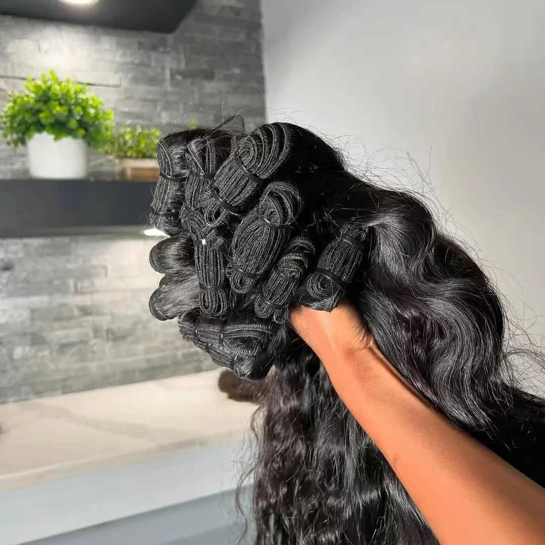 Wholesale Burmese Raw Kinky Curly Hair Weave Bundles 100% Unprocessed Raw Virgin Hair Loose Deep Water Wave Human Hair Bundles