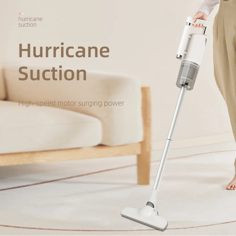 Household Handheld Vacuum Cleaner, Car Mounted Convenient Pet Hair Cleaning, Wireless High-power Intelligent Cleaning