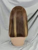 Cheap Price Short Human Hair Wig Natural Color Bob Lace Frontal 13*4 Human Hair Wigs Short Straight Hair Bob Wigs Manufactures