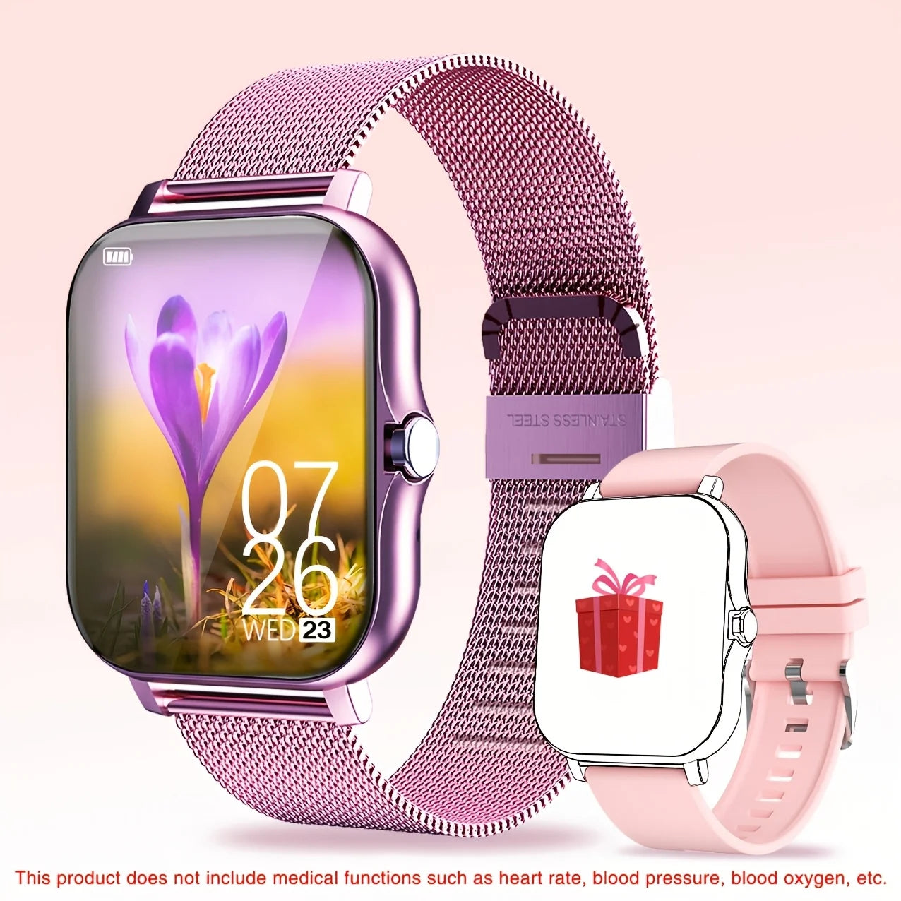 2025 Popular Smartwatch, Wireless Calling and Dialing, Various Sports Modes, Incoming Call Alerts and Rejection, Message