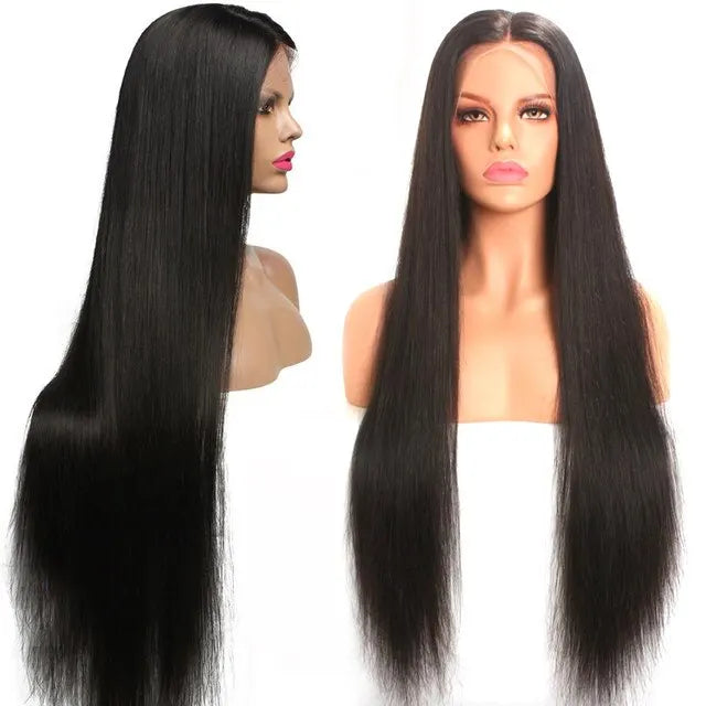Raw Vietnamese Human Hair 13*4 Lace Front Bone Straight Human Hair Wigs Wholesale