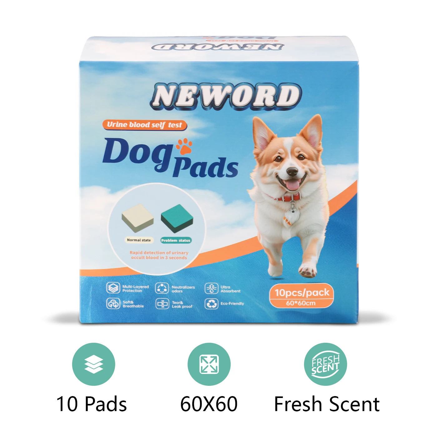 FCJ Dog Detection Urine Pad Custom Sap Weight for Pet Training Puppy Pee Pad for Cats Cleaning Function Made Paper Cloth Bamboo