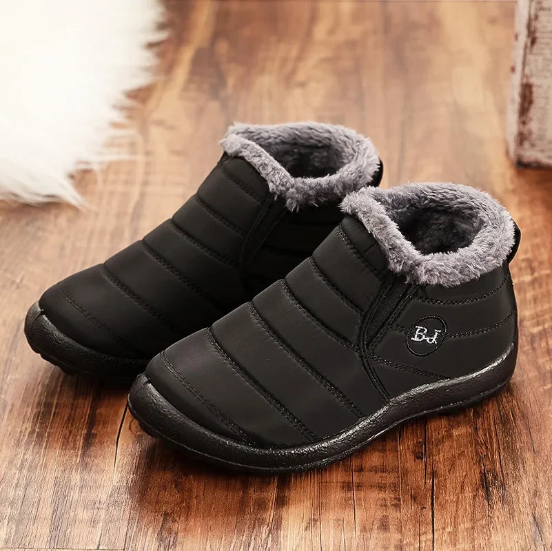 Cross-Border Large Size 36-47 Cotton Boots Soft Sole Waterproof Old Beijing Cotton Shoes Snow Boots Amazon Temu Dropshipping