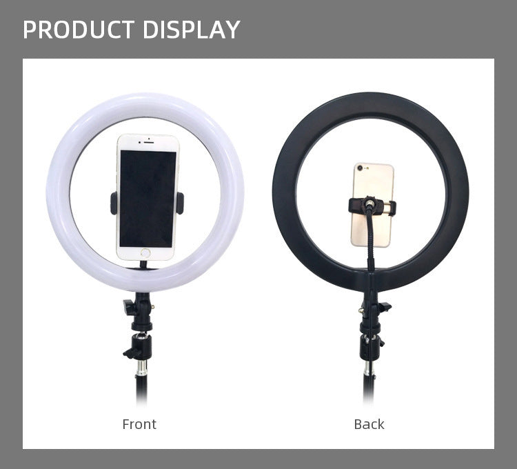 10" LED Selfie Ring Stuido Light Home Lighting Dimmable Round Lamp Tripod Trepied Makeup Selfie Ring Lamp Phone LIGHT FOR VIDEO