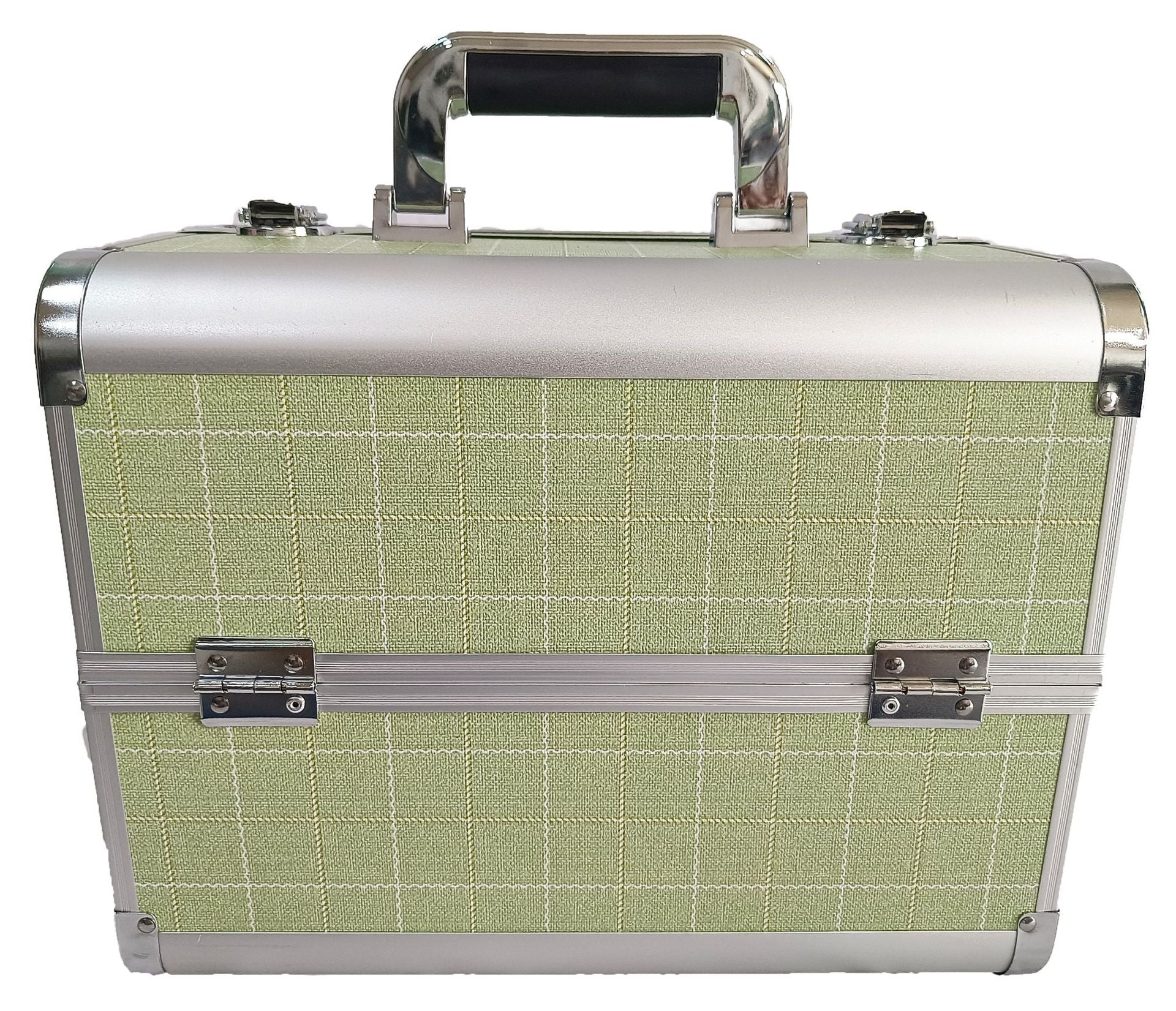 Manufacturer's Ready-Made Wholesale and Retail Professional Makeup Box, Beauty and Manicure Box, Double-Layer Large-Capacity Portable Makeup Box